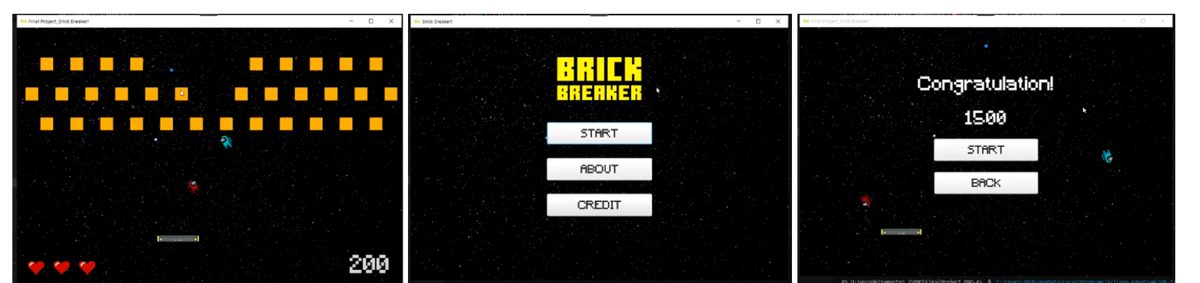 Brick Breaker screenshots